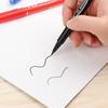10Pcs Oily Waterproof Permanent Marker Black Ink Oil Marker Pen New Drawing Pens  Office Supplies