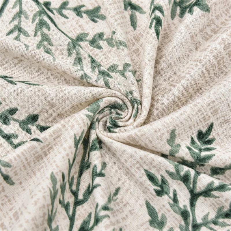 Printed Stretch Wing Chair Cover Elastic Relax Armchair Slipcovers Wingback Sofa Protector with Seat Cushion Cover Home Decor