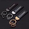 Car Logo Keychain Zinc Alloy Key Ring Accessories For Citroen C5X e-C4 X e-C3 C4 C3 C5 C-Elysee C-Crosser Berlingo C1 C6 C2