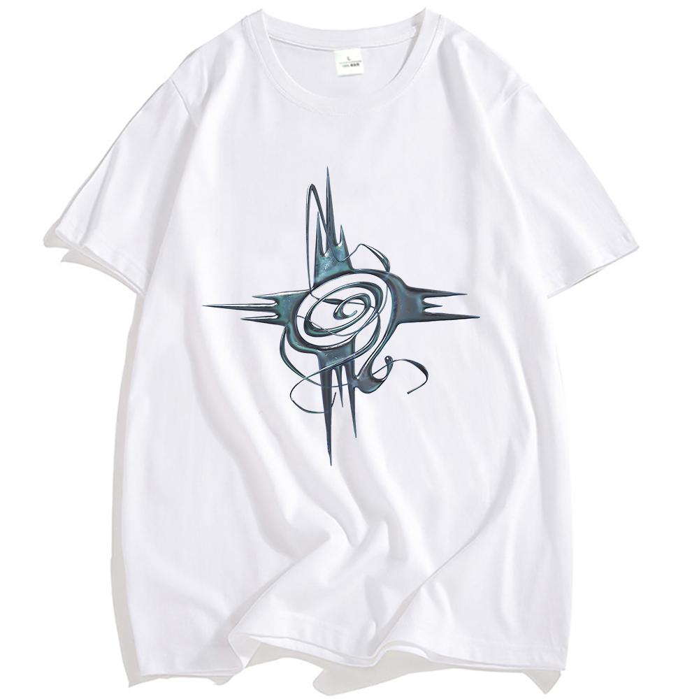 Men Tees Bad Suns Accelerator Album Graphic T-shirt Rock Band Grunge Unisex Streetwear Short Sleeve Cotton Soft Tshirts Male Top