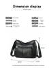 Women's 2025 Versatile PU Crossbody Bag: Fashionable, Multi-Pocket Shoulder Bag for Middle-Aged & Elderly Ladies