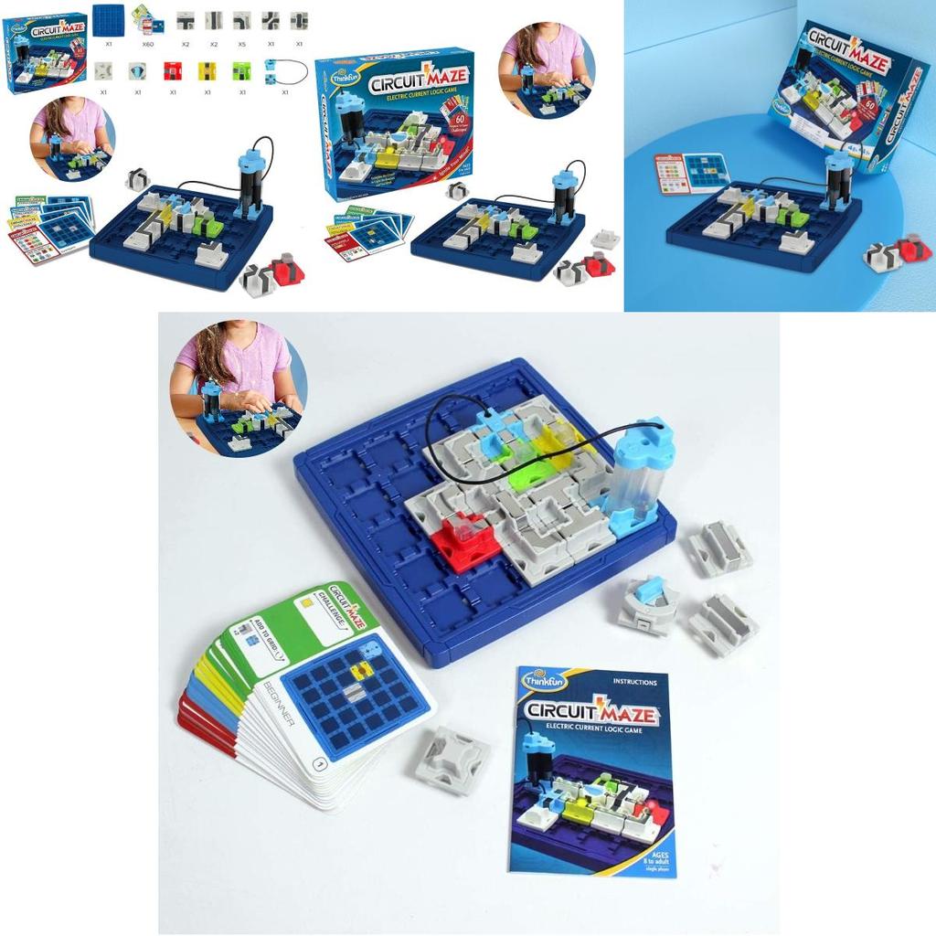 Thinkfun Laser Gravity Table Game Advanced Circuit Maze Puzzle Toy