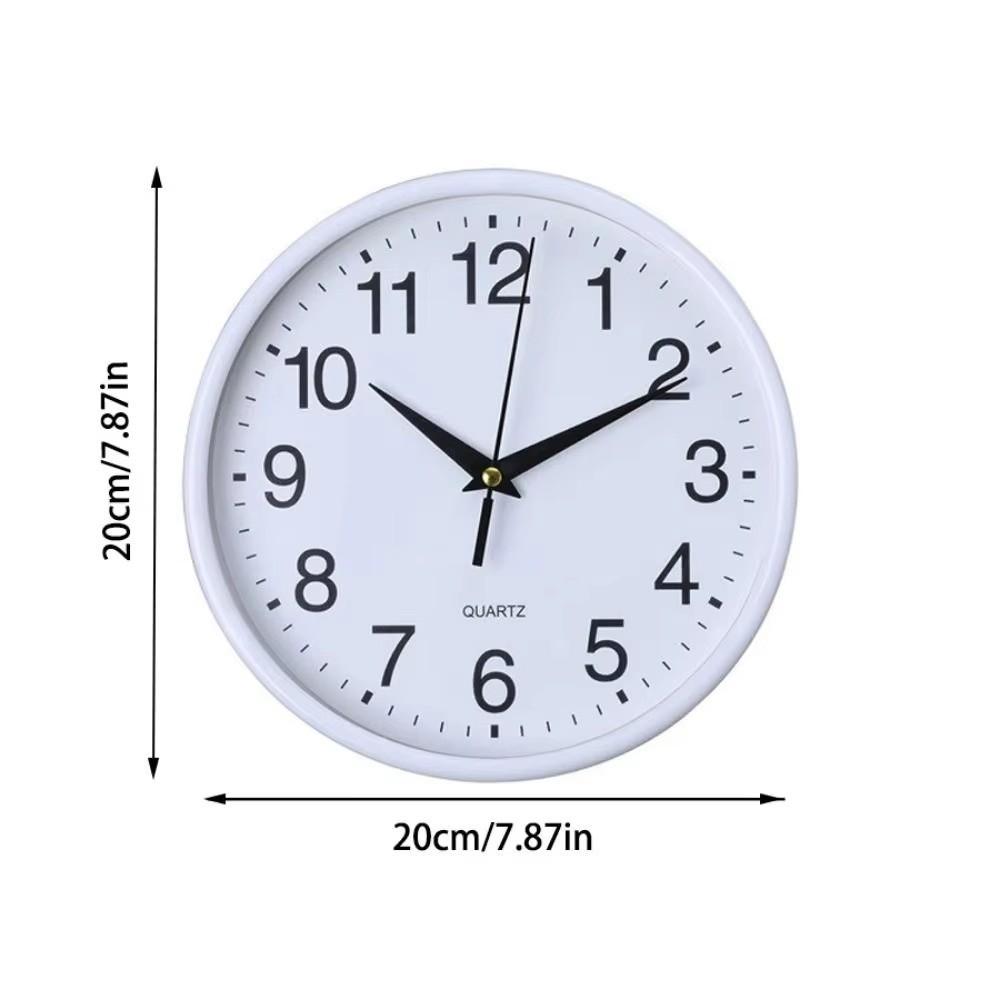 Easy-to-read Wall Mounted Clock Battery Operated Hanging Clock New Round Wall Clocks Living Room