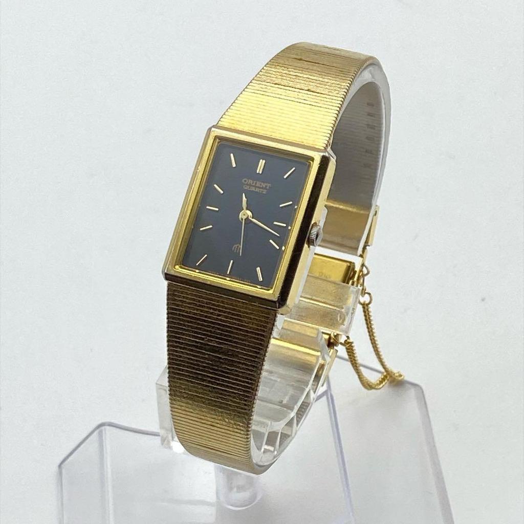 Used New Battery Orient D85869-40 Ladies Gold