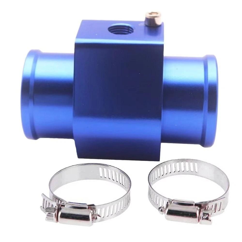 Aluminum Temperature Joint Pipe 28mm Water Temp Gauge Pipe Adapter Radiator Hose Adapter  Car