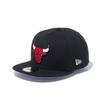 New Era 5950 CHIBUL NBA BLK TEAM Cap, Black, 7.18