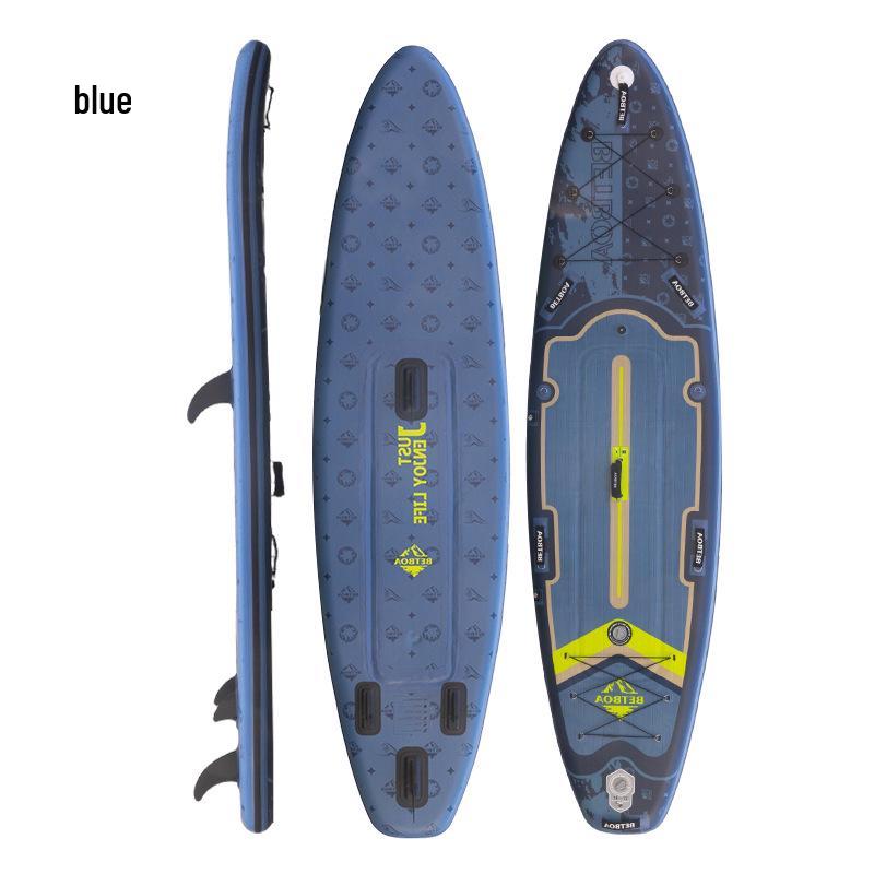 Inflatable Stand-Up Paddleboard - Professional Surfboard and Kayak Board for Beginners