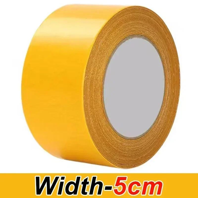 Double Sided Traceless Tapes High Viscosity Cloth Base Grid Waterproof Carpet Adhesive Fiber Gummed Tape Strong Sticky Strips 10mm/20mm/30mm/40mm/50mm