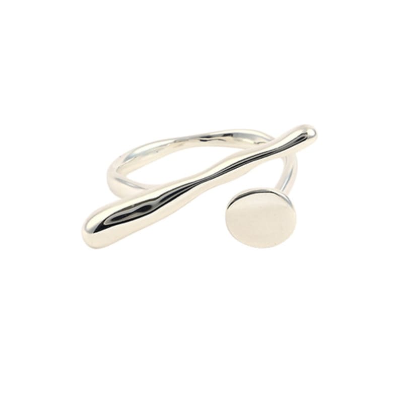 

LAYERMOOD 24 bar object ring-silver925 one