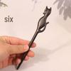Exquisitely Carved Ebony & Sandalwood Hairpin - Ancient Chinese Style Accessory for Updos and Hanfu Headdress