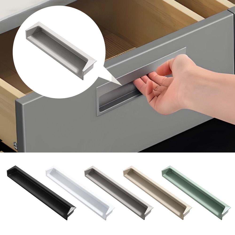Stainless Steel Cabinet Handle Modern Sliding Door Handle Accessories Furniture Handle Home Decor