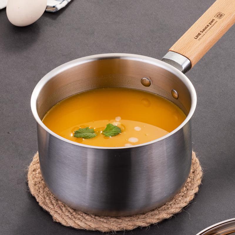 Joychef 304 Stainless Steel 16cm Milk/Noodle Pot with Steamer
