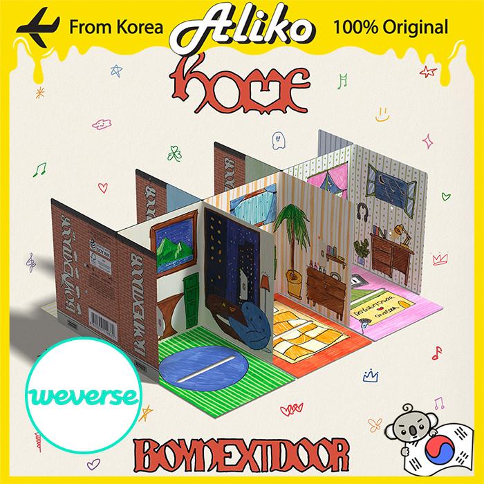 BOYNEXTDOOR 1-й студийный альбом - HOME (Альбомы Weverse вер.) NO POB - RANDOM