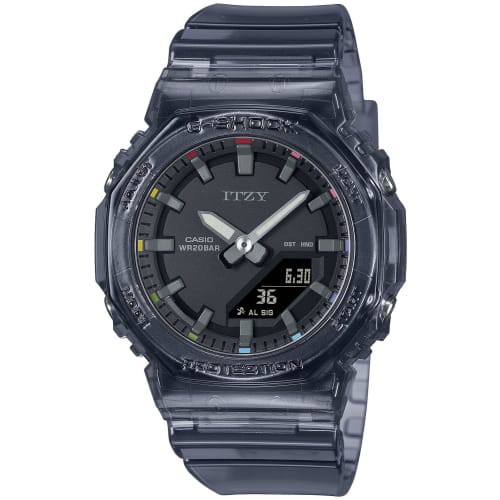 Casio Watch G-Shock ITZY Collaboration Model GMA-P2100ZY-1AJR Ladies Skeleton Black