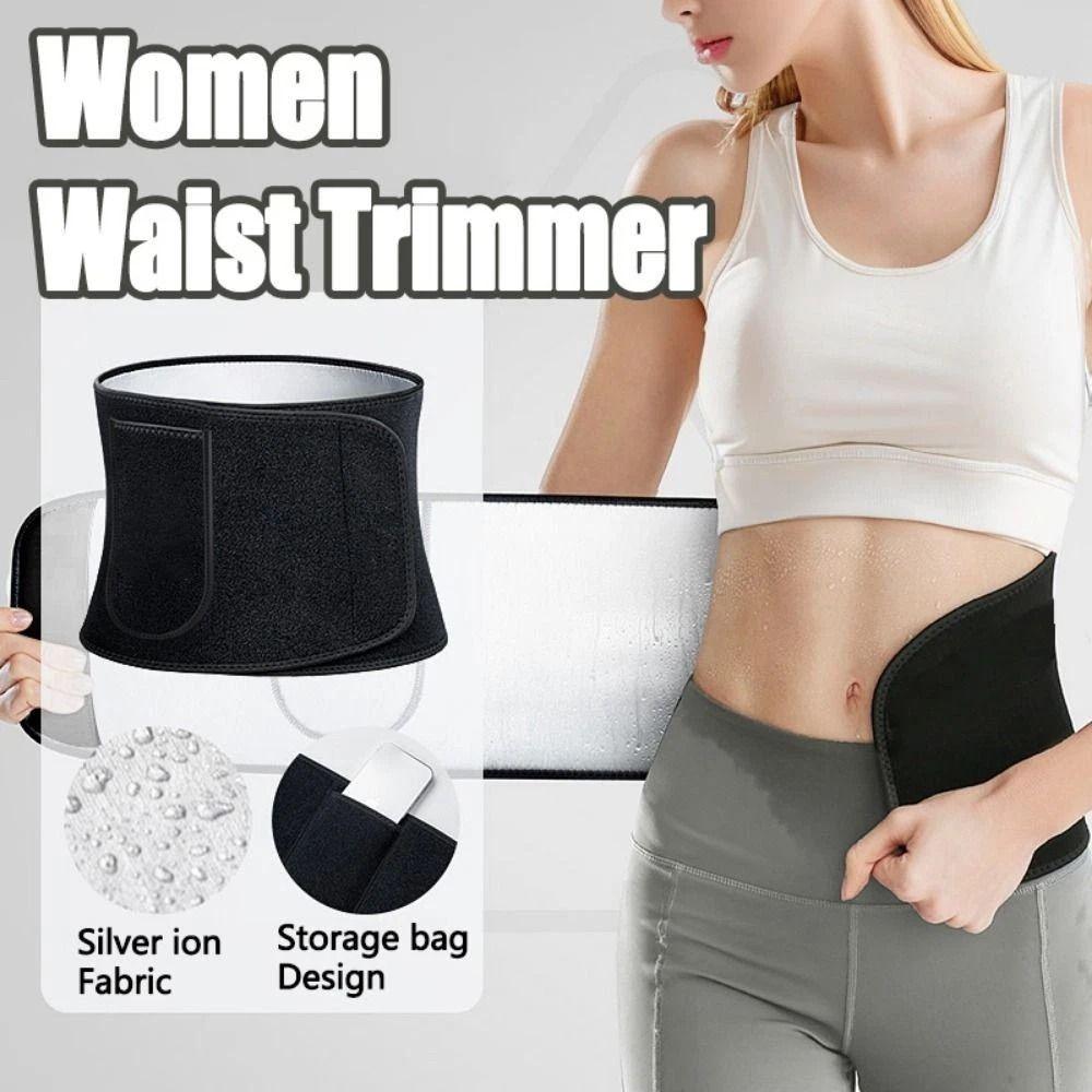 Breathable Sports Waist Support Belt Elastic Waist Trainer Durable Slimming Belt  For Fitness