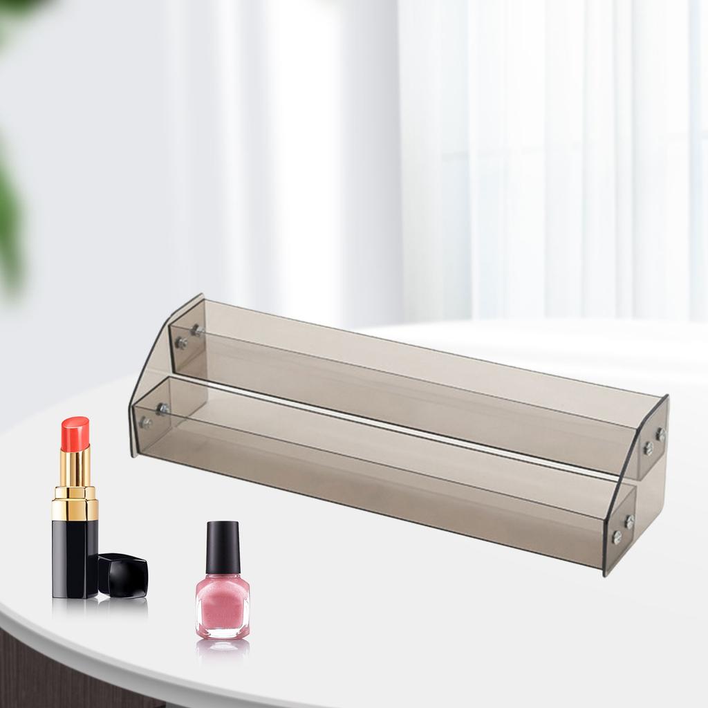 4 Tier Acrylic Riser Makeup Display Stand Multi Layer Organizer Rack Storage Organizers Lipstick for Dresser Collections 6 Tier