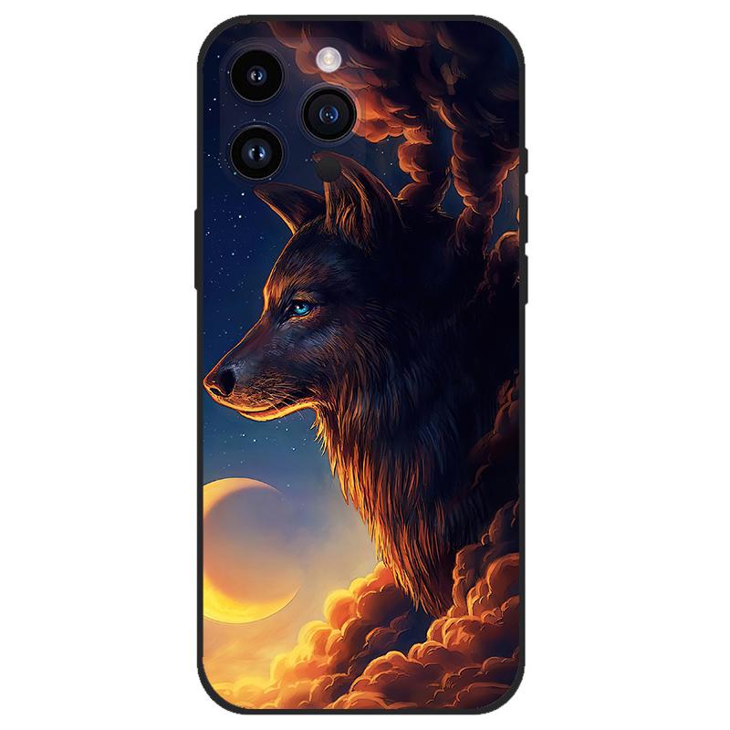 Cases For Apple iPhone15/15Pro/15Plus/15Max Unique Design Soft Silicone black Anti Drop Phone Cover For iPhone 15 Pro max