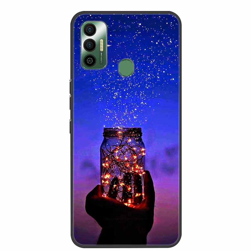 Per Tecno Spark 7 Custodia Lusso Silicone Morbido TPU Cover Custodie per Telefono Per Tecno Spark 7 Pro Spark 7P Spark7 Protettiva KF6 Coque