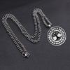 Tree of Life Yggdrasil Viking Rune Circle Amulet Jewelry Pendant Necklace