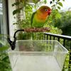 Adjustable Bird Training Perch With Easy Mounting Clip On Design for Cage Table Bird Standing Perch Cage Accessories