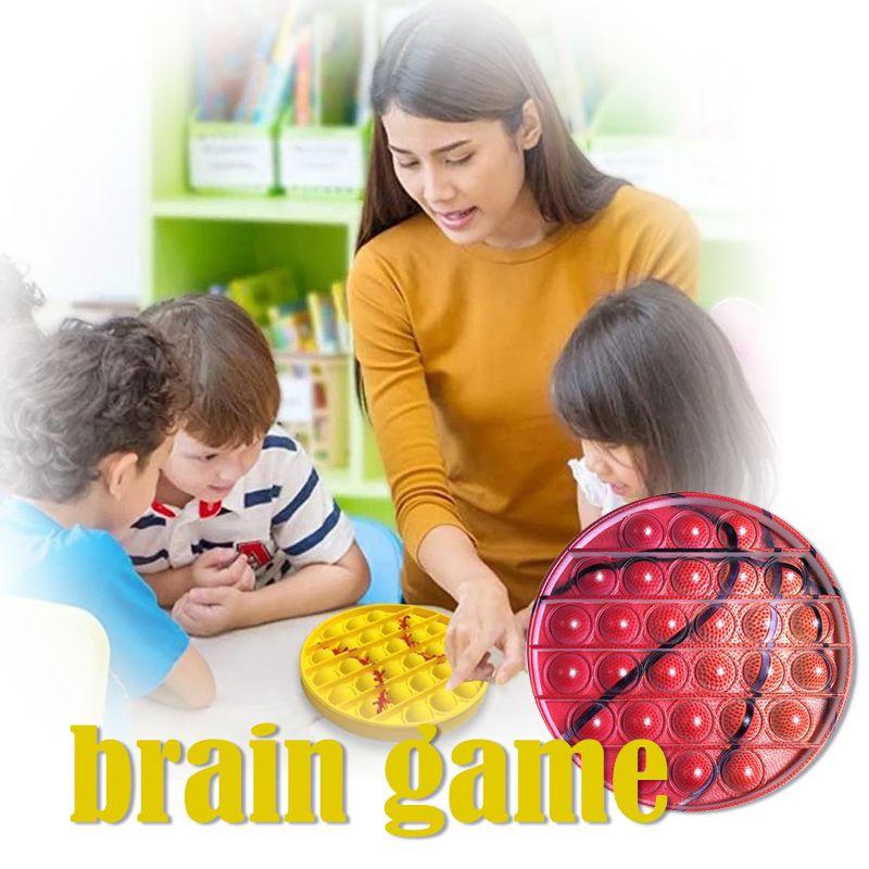 Buntes Baseball Basketball Pop It Fidget Spielzeug für ultimative Stressbewältigung und Spaß