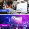 5 Farben LED Monitor Lichtleiste RGB Stufenlose Dimmung Kurve Bildschirm Hängelampe Studie Lesen USB Augenpflege Laptop Schreibtischlampe