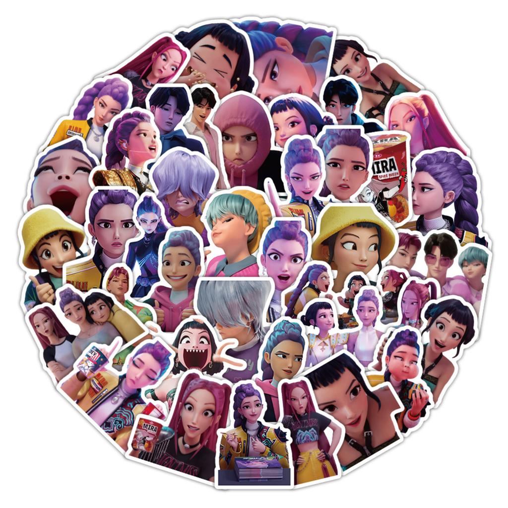 50Pieces Graffit Stickers To Decorate Laptop Luggage Stickers