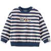 Balabala Boys' Winter Cartoon Faux Two-Piece Sweatshirt