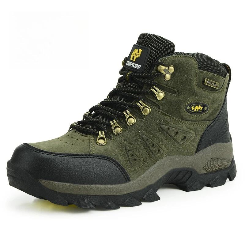 Men Hiking Shoes Outdoor Breathable lace-up Casual Sports Shoes Women Anti-slip Wear-resistant Combat Boots Men Shoes Women