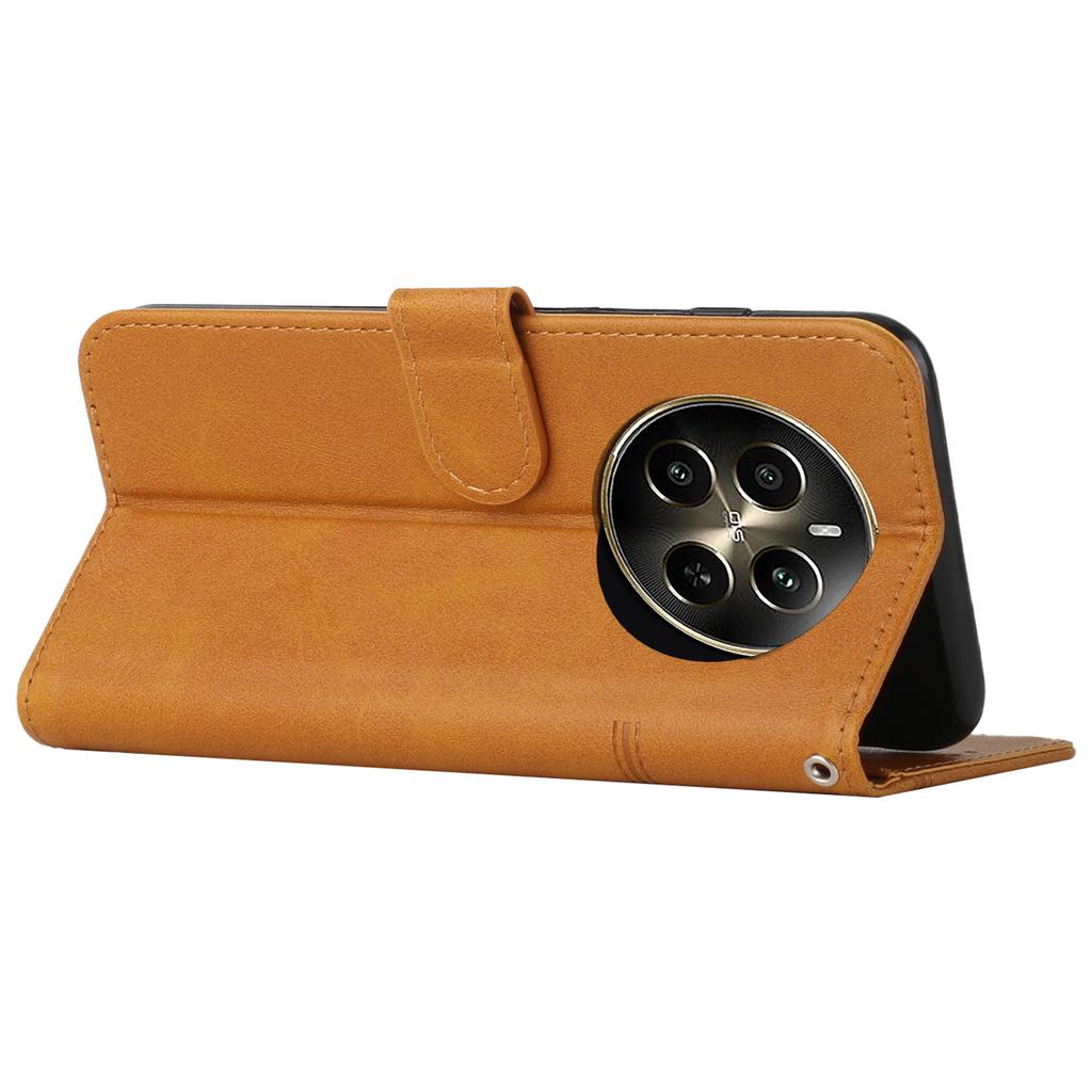 For Realme 12 Pro 5G/12 Pro+ 5G Case PU Leather Flip Book Stand Protective Phone Cover