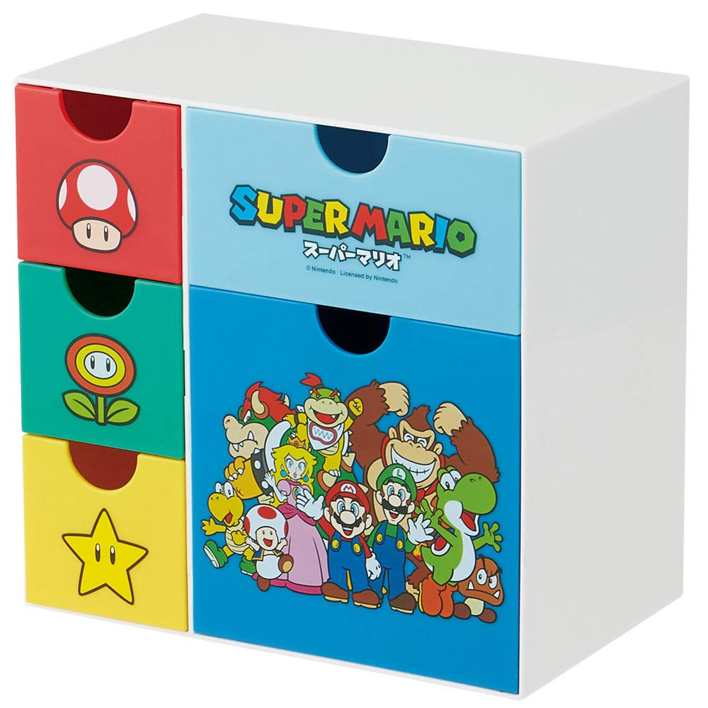 

Skater Storage Small Item Storage Mini Super Mario 18 x 11 x CHE5 Box, Case, Chest, Design, H17cm,