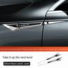BFNWZ1 Alloy Car Body Side Badge Decal Fender Emblem Sticker for Tesla Model 3 Y S X Roadster Cybertruck P75D P85D P100D Accessories