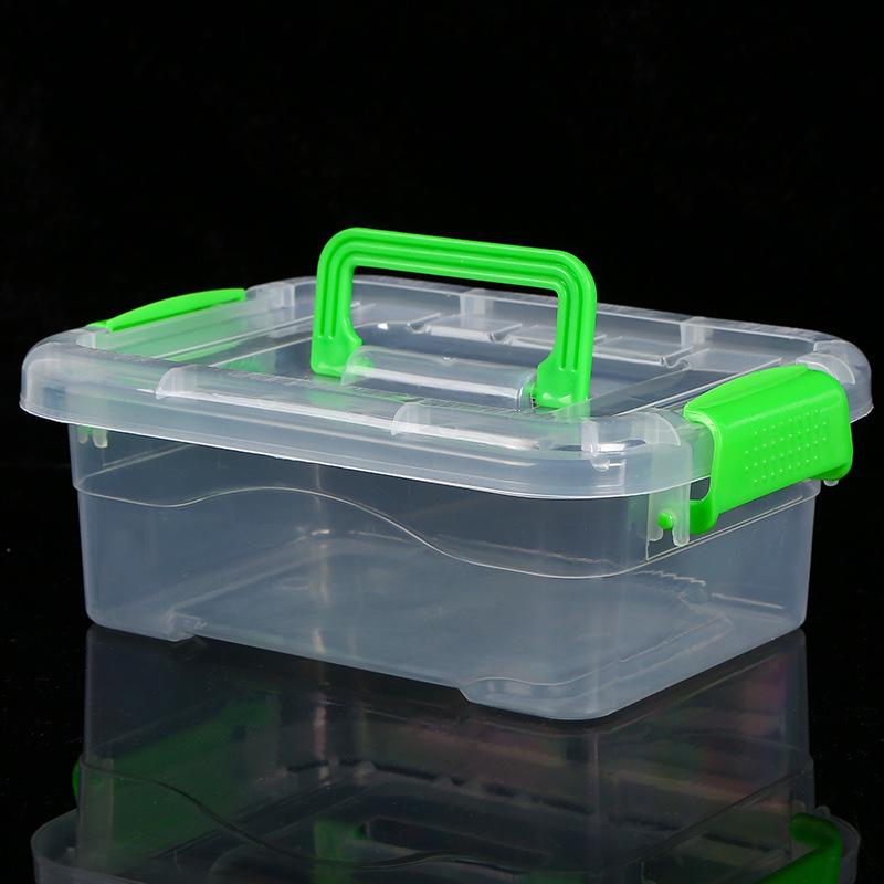 Customizable Transparent Plastic Storage Box for Toys, Cars, and Large Clothes