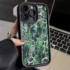 Phone Case for iPhone 17 Air 16E 15 16 Pro Max Fashion Snake Skin Pattern Cover 14 Plus 13 12 Mini Soft Shell Silicone Fundas
