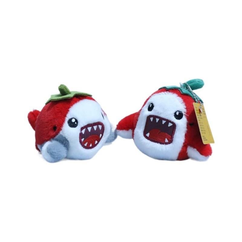 Adorable Plush Shark Keychain Soft Toy Ocean Animal Doll Cute Bag Charm 12cm