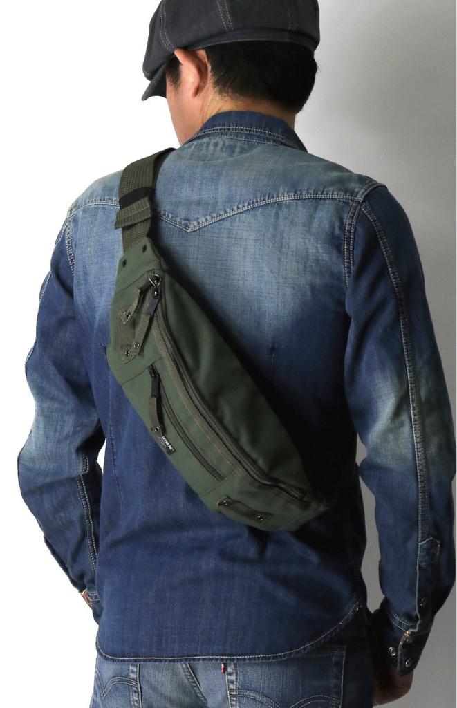 Avirex Eagle Series Body Hip and Waist Bag for Men and Size AVX3521 Bag, Bag, Women, F, Sand,