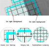 4Pcs Multipurpose Acrylic Sewing Ruler Set Quilting Templates Patchwork Measuring Tool For Fabric Cutting Sewing Craft
