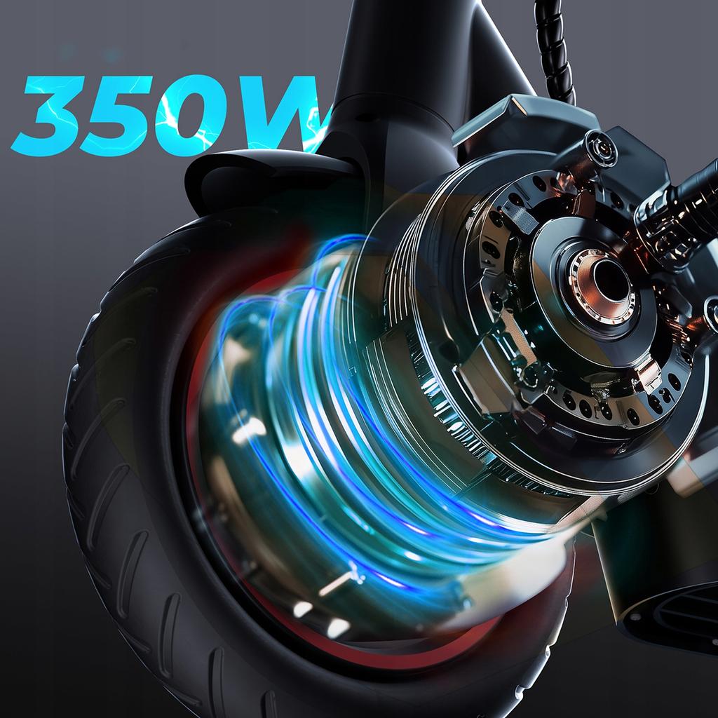 Foldable Scooter 8.5" iScooter i9-DZ Electric Scooter, 22-30km, 350W