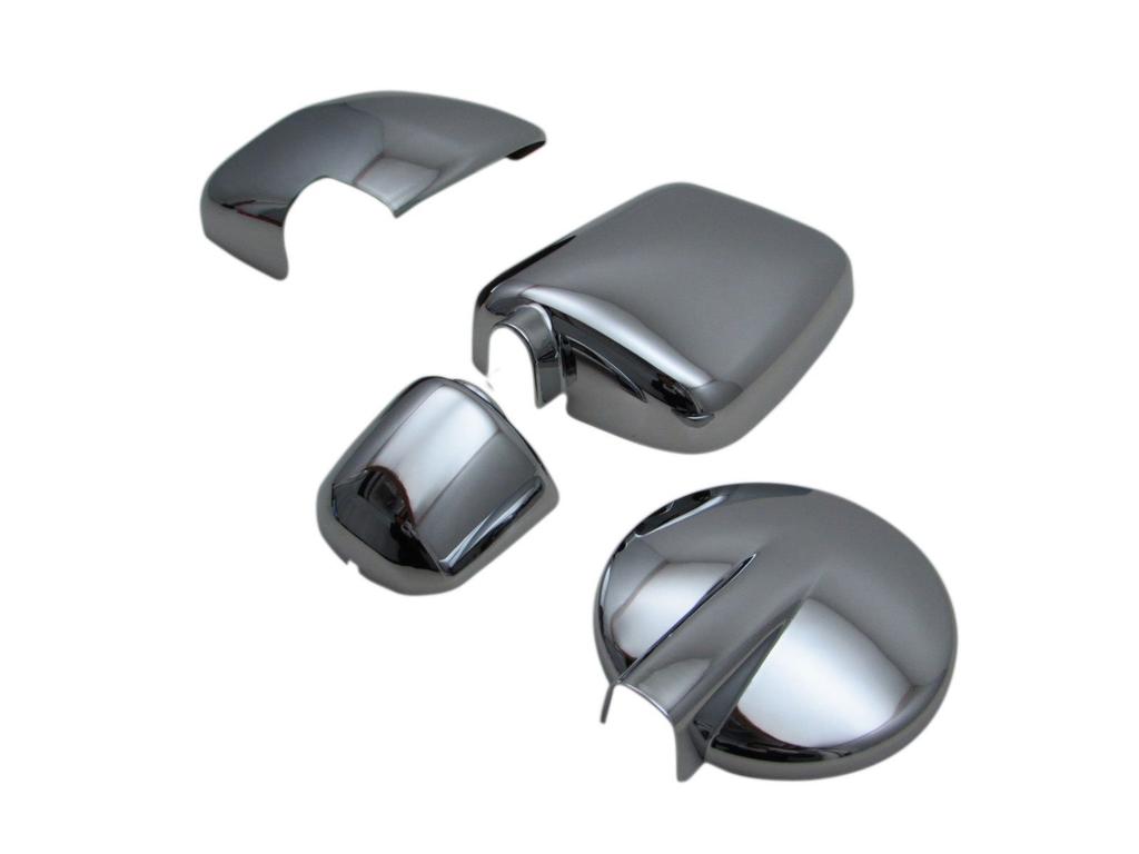BRIGHTZ Hiace Van 200 Chrome Door Mirror Cover Type Type Type Type Type Type Type Type 27002 [MIR-SID-241] I, II, III, IV, 1, 2, 3, 4, Narrow,