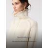 ELLE Women's Lamb Wool Lapel Sweater