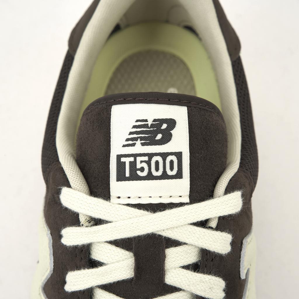 Auralee X New Balance T500 Java Unisex Sneakers Brown White-Asparagus CT500AE