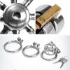 MoDi Small Metal Chastity Cage Male Cock Cage Penis Ring Slave Bondage SM Sissy Gay Chastity Devices Adult Sex Toys For Men