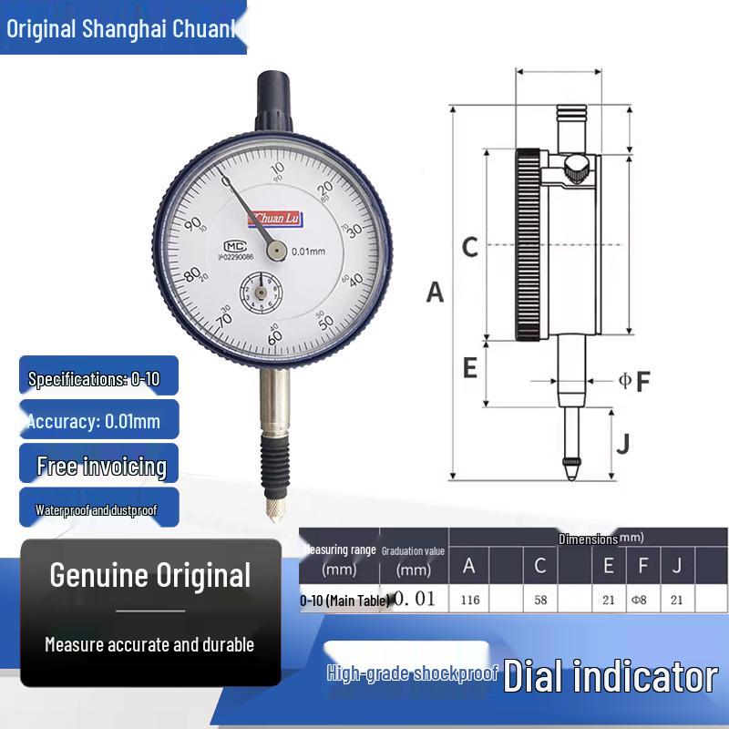 High-Precision Digital Dial Indicator and Magnetic Base Set
