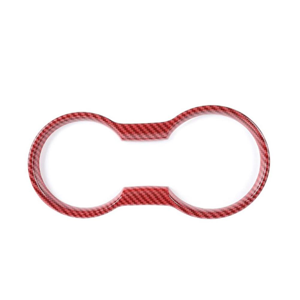 Car Interior Trim Molding Cup Holder Cover Accessories for Ford Mustang 2015- 2022