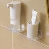 Efficient Wall-Mounted Bracket Acrylic Soap Support for Security Monitorings