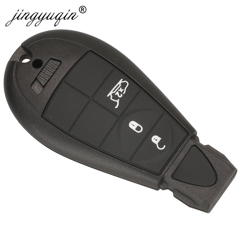 Jingyuqin Fobik GQ4-53T Afstandsbediening Autosleutel 433MHz PCF7961M 4A Chip voor Jeep Cherokee Sport KL 2014 2015 2016 2017 2018 2019 Fob