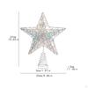 Christmas Tree Top Star Decoration Cute Festive Xmas Ornament for Living