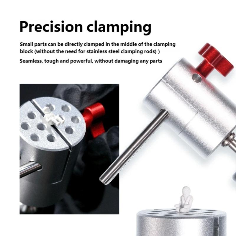 Adjustable Handheld Mini Vise Fixture Adjustable Vise Tool for Model Making Accessories Model Accessories