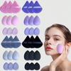 9Pcs Makeup Sponge Set Dual Use Contour Highlight Sponge for Liquid Cream Powder All Skin Types Cosmetic Accessories
