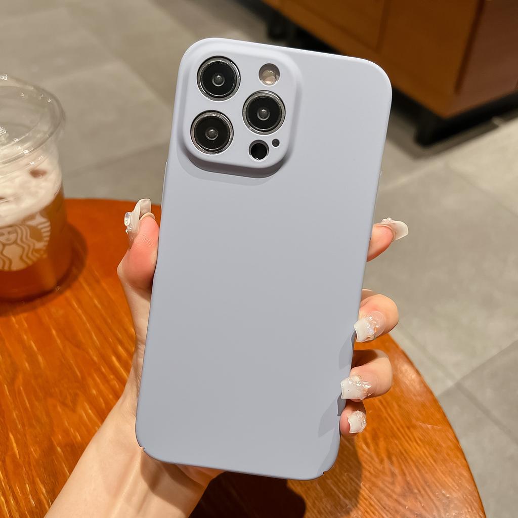 For iPhone 13 Pro PC Phone Case Rubberized Skin-touch Protective Phone Cover